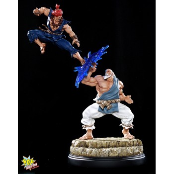 Street Fighter Gouken vs Akuma Diorama